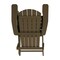 Flash Furniture Mahogany All-Weather Folding Adirondack Chairs, 2PK 2-JJ-C14505-MHG-GG - alternate 5